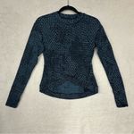 Lululemon Close to Crossing Long Sleeve Shirt Tectonic Jacquard Shipmate Black Photo 5