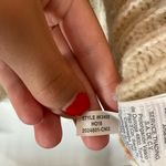 Madewell Balloon-Sleeve Pullover Sweater in Stripe Mix Size Large Photo 6