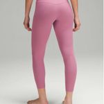 Lululemon  HR Align ribbed 25 Leggings color velvet dust size 0 Photo 0