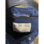 Free People  Anneli Plaid Shirt Jacket Women's XS Boho Grunge Shacket Green Earth Photo 3