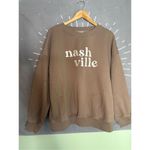The Nash Collection Brown Crewneck Brown Size L Photo 1