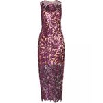 Milly  Kinsley Floral Garden Sequin Maxi Dress NWT Photo 5