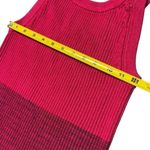Anthropologie  Pink Colorblock Ribbed Tank Summer Coastal Feminine Dainty S Photo 7
