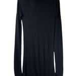 BCBGMAXAZRIA NWT  Black Turtleneck Midi Dress Sz Small Silk Blend Photo 0