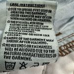  Dark Blue Denim Wax Jean, Size M, Blue Overalls Skirt. Photo 10