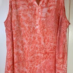 Susan Graver  QVC Tunic Womens Pllus Sz 24W Floral Chiffon Sheer Tiered‎ Feminine Photo 0