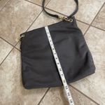 Henri Bendel Lg Gray Nylon JETSETTER Convertible Backpack Crossbody Gold Hardwar Photo 6