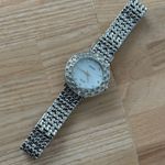 Seiko Tressia Solar Diamond Luxury Ladies Watch Pearl Dial Stainless Bracelet Photo 1