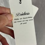 New Boutique Bridal Gown size US 16 plus lined lace train flared romantic event White Photo 10