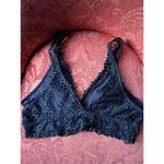 Aerie  Chic Navy Lace Bralette size Medium Photo 1