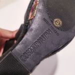 Cosmopolitan Black Floral Print Strappy Wedge Sandals Photo 3