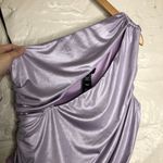 H:ours Revolve  Luna Lilac One Shoulder Bodysuit Photo 5