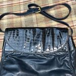 Fendi  vintage navy leather bag with skin Photo 0