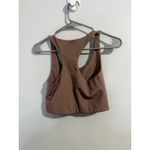 Girlfriend Collective  Paloma Racerback Longline Bra Pink Mauve S Photo 2