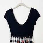 [Vintage] 90s Karen Alexander Black Plaid Wide Leg Scoop Neck Jumpsuit Size 4 Photo 3