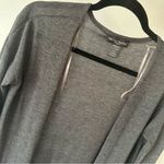 See You Monday  women’s open front long light Gray cardigan size small Photo 1