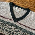 Vintage 90s Wool Blend Fisherman V Photo 3