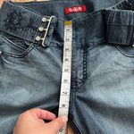 Ilse Studio Ilce Studio Women’s Belted Mid Rise Straight Leg Medium Wash Jeans Size 28” Photo 5