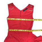 Lauren Ralph Lauren Black Label Jersey Sleeveless Faux Wrap Skirt Midi Dress SP Red Size undefined Photo 15