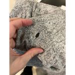 Nine Britton Cowl Neck Hacci Knit Dress Women's L Gray Long Sleeve Short Dress Photo 8