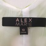 Alex Marie FINAL MARKDOWN Ladies’ NWT  Pear/Ivory Summer Dress (10 Photo 15