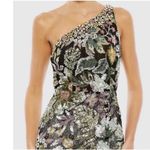 Mac Duggal  49574 Embellished Floral One Shoulder Gown sz 8 Photo 1