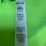 Alo Yoga Neon Green Skinny High Waist Fitness Workout Yoga Leggings Pants Size S Photo 4