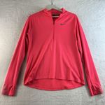 Nike Medium Dri-Fit Flash Core Running Quarter 1/4 Zip Pullover Hot Pink Reflect Photo 1