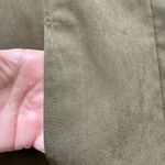 Karen Scott Olive Green Stretch Blazer Size 12 Photo 4