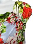 Cory P Short Sleeve Floral Dress Size Medium Purple Photo 1