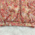 BCBGeneration abstract floral ruffle tap short Photo 6