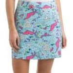 Vineyard Vines Golf Skort British Virgin Islands Multicolor Performance Skirt 14 Photo 0