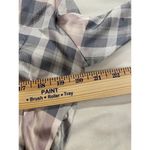 Victoria's Secret  Long Sleeve Plaid Top & Pajama Pants Pink Set Women's Size L Photo 11