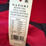 NWT Natori Yogi Yoga Sports Bra Blush Pink SZ 32H Photo 5