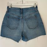 Madewell  Women's High Rise Denim Shorts Light Wash Cut Off Button Fly Size 26 A4 Photo 12