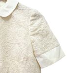 Tory Burch Aurelia Lace Top & Debra Skirt Set Cream Ivory Size 0 Matching Outfit Photo 4