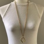 T Tahari  Green Enamel Pendant Necklace Photo 1