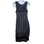 Black Halo NWT  Marianne Crochet Mini Dress Sz. 8 Photo 3