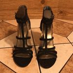 Adrianna Papell  Adara black gaugin lace high heels size 9.5m Photo 4