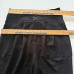 Halara High Waisted Straight Leg Work Pants Shirred Waist Zip Button Pockets ST Photo 5