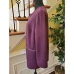 Chico's  Blazer/Jacket Stretch Long Sleeve Pockets Zip Front Size 1 (Med 8) Photo 3