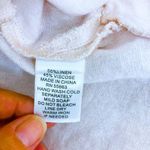 Cynthia Rowley Linen Blend Puff Sleeve Dress L Pink Photo 13