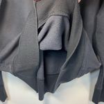 Athleta Women's Balance Henley Sweatshirt Black Casual Athletic Minimalist Sz XS Photo 7