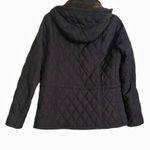 Barbour  Navy Blue Millfire Diamond Quilted Jacket Size 10 MSRP 265.00 Photo 4