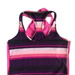 Lululemon Cool Racerback Pow Stripe Angel Wing / Hyper Stripe Pink/Plum size 0 Photo 4