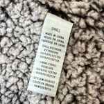 Thread + Supply Brown Off White Sleeveless Sherpa Vest Women Size Small Photo 7