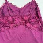 Fleurt Lace Cami Top Ribbed Knit Sleeveless Tank‎ Top cranberry Size M Purple Size M Photo 7