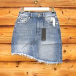 Anthropologie NWT Anthro DL1961 Blue Denim Jean Skirt Photo 2