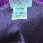 Title Nine Title‎ Nine Vest Womens Large Purple Zip Up Hooded Pockets Athletic Fleece Lined Photo 10