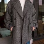 Free People  Ari Wool Peacoat in Black Photo 1